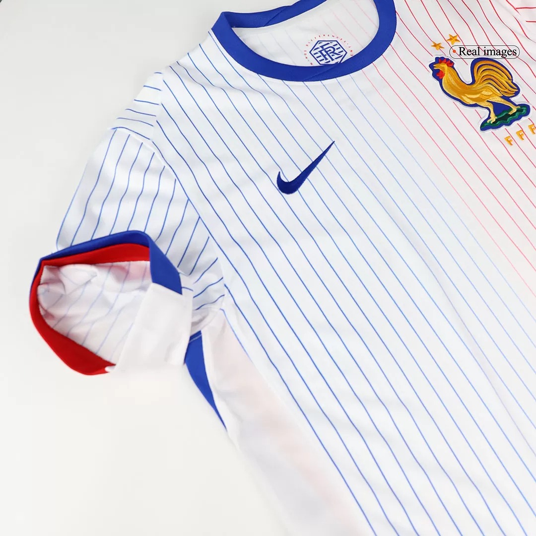 France Soccer Jersey Away Custom Shirt EURO 2024 - ujerseystore