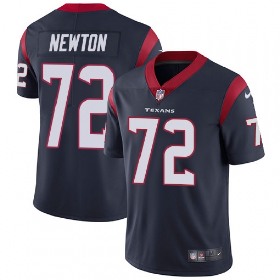 Youth Nike Houston Texans #72 Derek Newton Elite Navy Blue Team Color NFL Jersey - Ujersey
