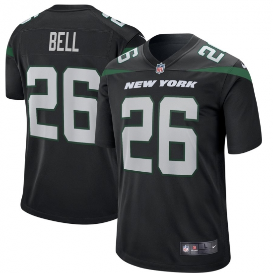 New York Jets #26 LeVeon Bell  Nike Game Jersey – Black - Ujersey