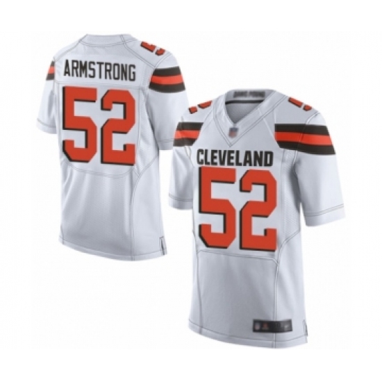 Men's Cleveland Browns #52 Ray-Ray Armstrong Elite White Football Jersey - Ujersey
