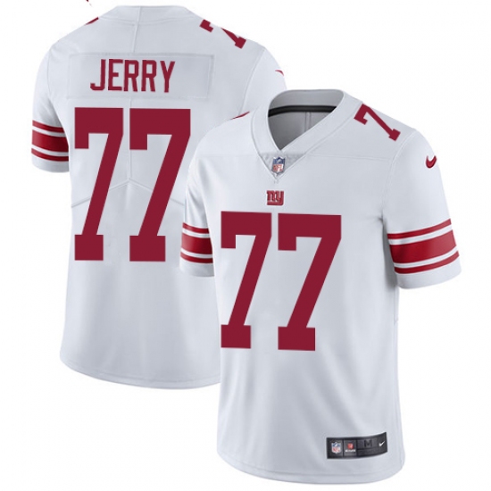 Youth Nike New York Giants #77 John Jerry Elite White NFL Jersey - Ujersey