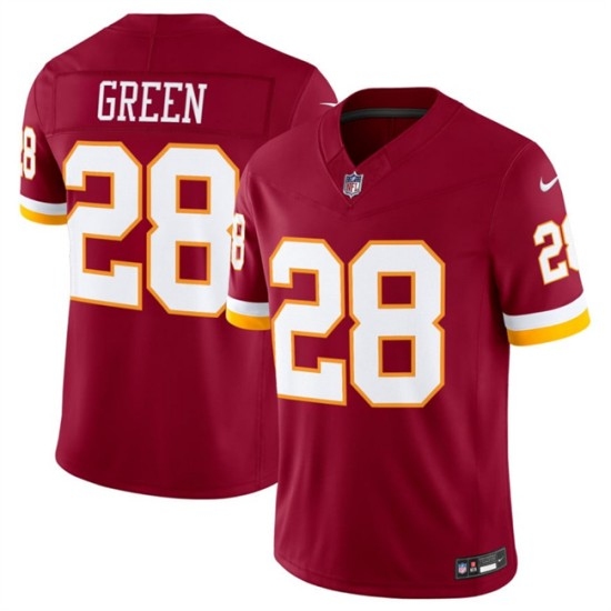 Men's Washington Commanders #28 Darrell Green Burgundy 2026 F.U.S.E. Vapor Limited Stitched Football Jersey - Ujersey