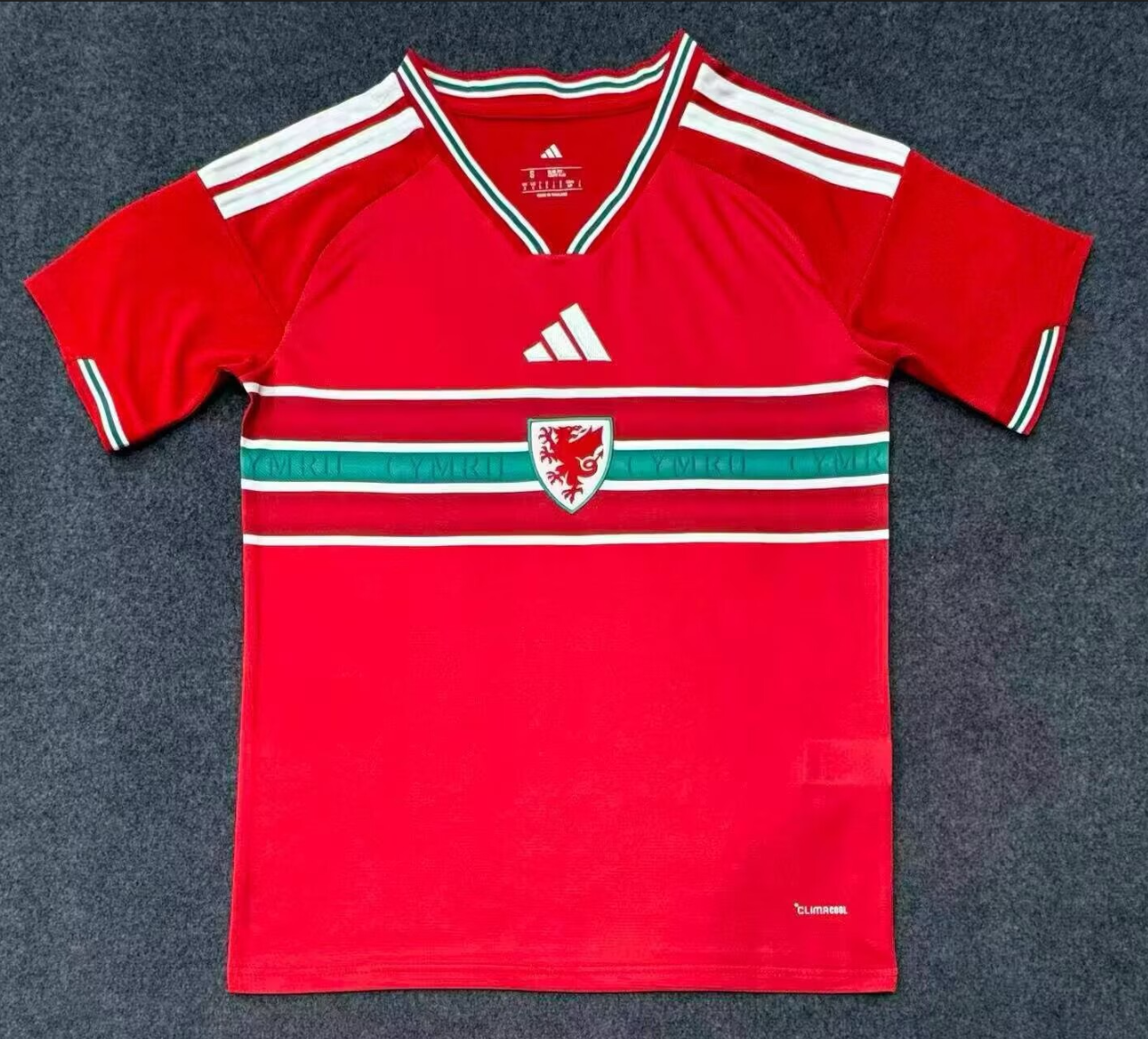 Wales home football jersey  2025/2026 - U-jersey