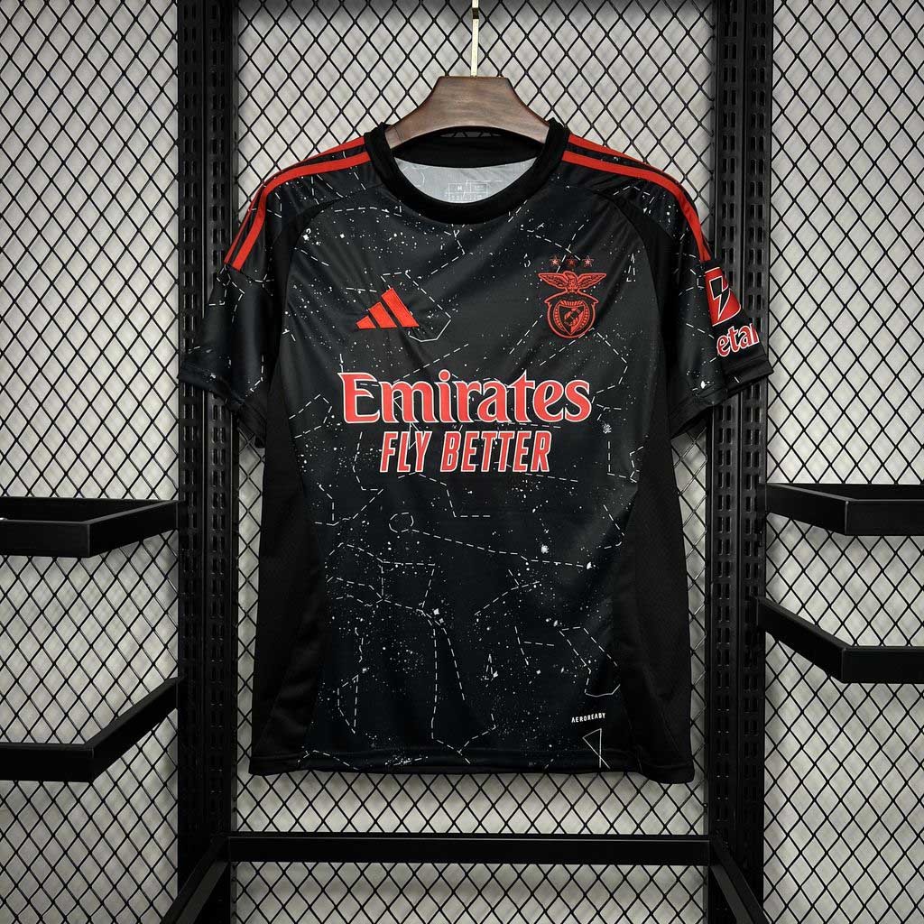 Benfica Soccer Jersey Away Custom Shirt 2024/25 - ujerseystore