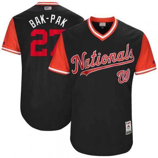 Men's Majestic Washington Nationals #27 Shawn Kelley 