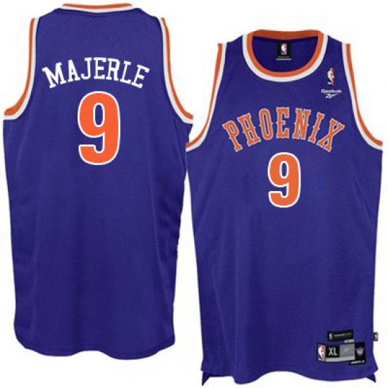 Men's Adidas Phoenix Suns #9 Dan Majerle Swingman Purple New Throwback NBA Jersey - Ujersey