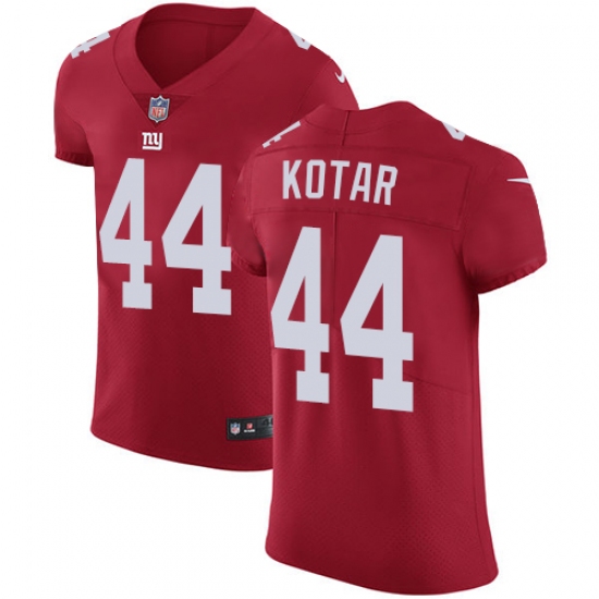 Men's Nike New York Giants #44 Doug Kotar Red Alternate Vapor Untouchable Elite Player NFL Jersey - Ujersey