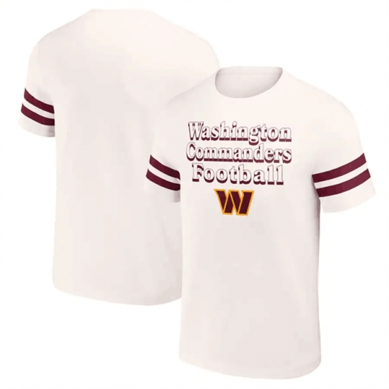 Men's Washington Commanders Cream X Darius Rucker Collection Vintage T Shirt - Ujersey
