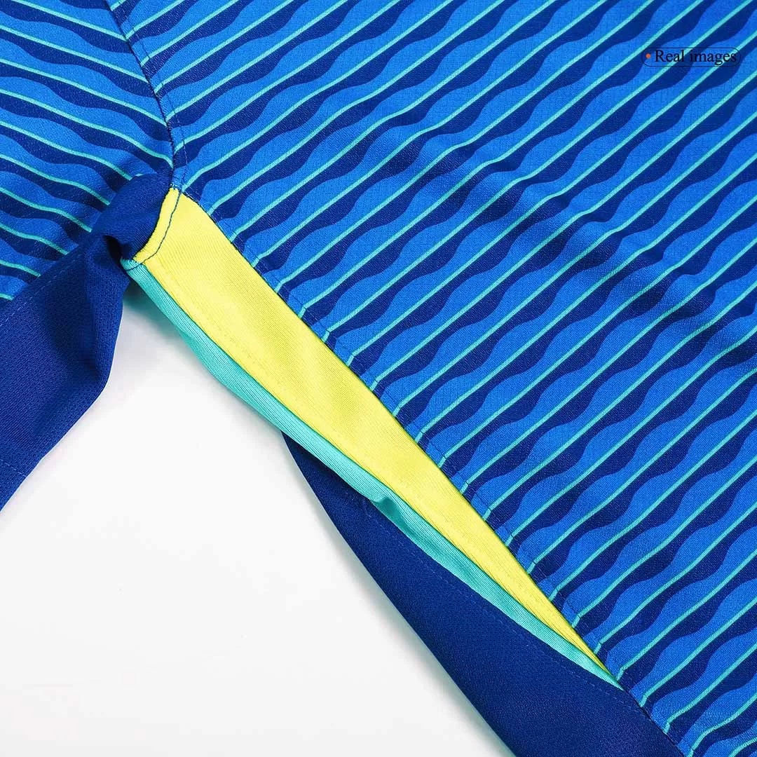 Brazil Soccer Jersey Away Custom Shirt Copa America 2024 - ujerseystore
