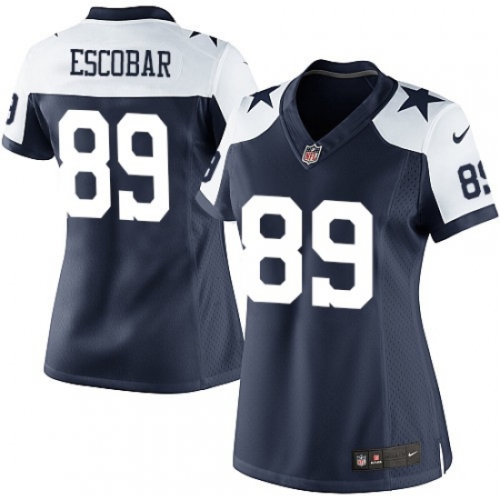 Men's Nike Dallas Cowboys #97 Taco Charlton Elite White/Navy Throwback NFL Jersey - Ujersey