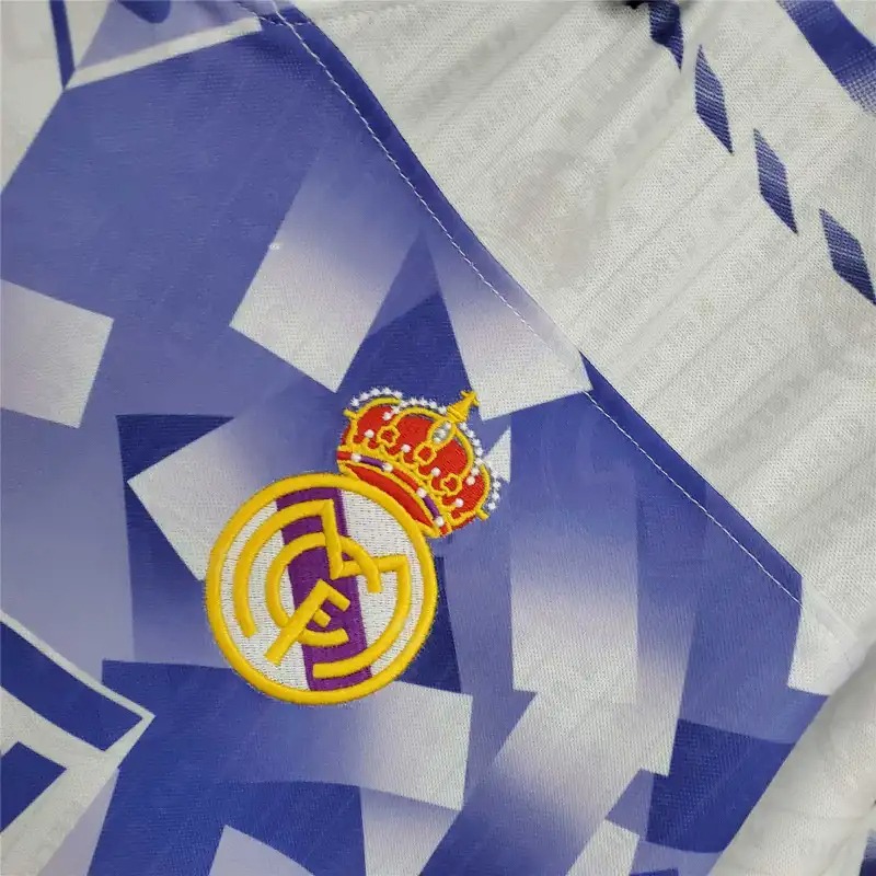 Real Madrid Retro Jersey Third Away Custom Soccer Shirt 1996-97 - ujerseystore