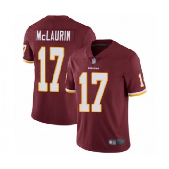 Men's Washington Redskins #17 Terry McLaurin Burgundy Red Team Color Vapor Untouchable Limited Player Football Jersey