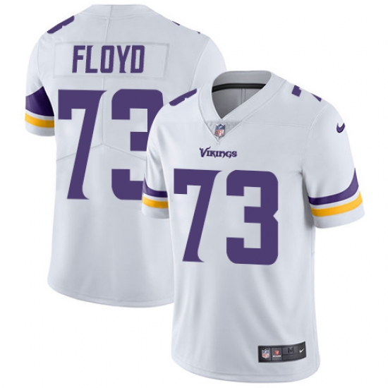 Men's Nike Minnesota Vikings #73 Sharrif Floyd White Vapor Untouchable Limited Player NFL Jersey - Ujersey