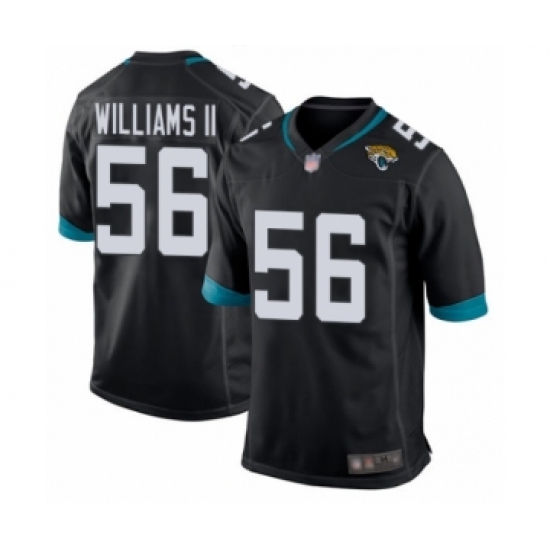 Men's Jacksonville Jaguars #56 Quincy Williams II Game Black Team Color Football Jersey - Ujersey