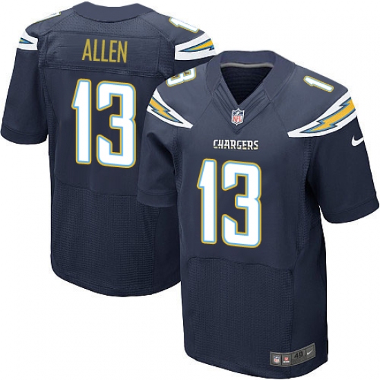 Men's Nike Los Angeles Chargers #13 Keenan Allen New Elite Navy Blue Team Color NFL Jersey - Ujersey