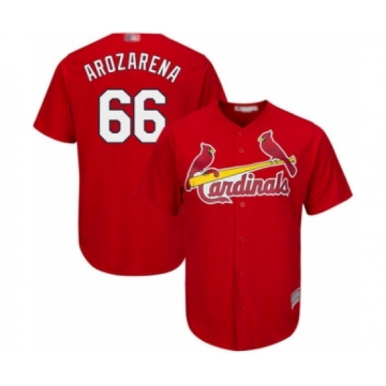 Youth St. Louis Cardinals #66 Randy Arozarena Authentic Red Alternate Cool Base Baseball Player Jersey - Ujersey