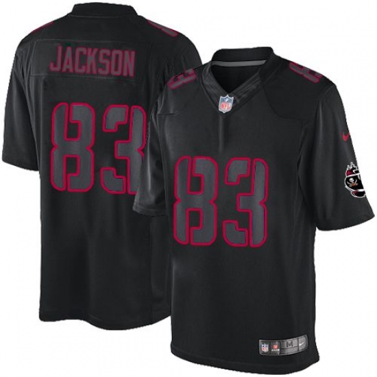Men's Nike Tampa Bay Buccaneers #83 Vincent Jackson Limited Black Impact NFL Jersey - Ujersey