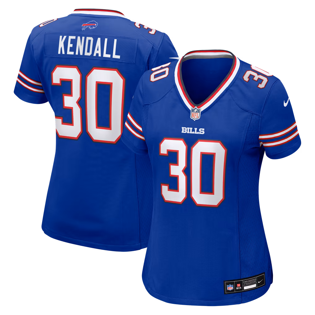 Women's Buffalo Bills Anthony Kendall Nike Royal Team Game Jersey - Ujersey