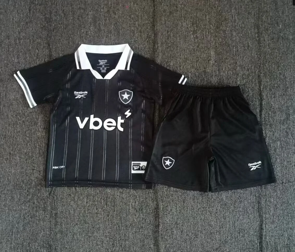 Botafogo away football jersey Kids Kit Jersey+Shorts 2026 - Ujersey NHL