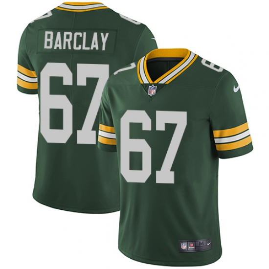 Youth Nike Green Bay Packers #67 Don Barclay Elite Green Team Color NFL Jersey - Ujersey