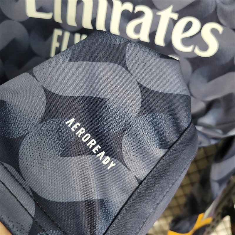 Real Madrid Soccer Jersey Away Long Sleeve Custom Shirt 2023/24 - ujerseystore