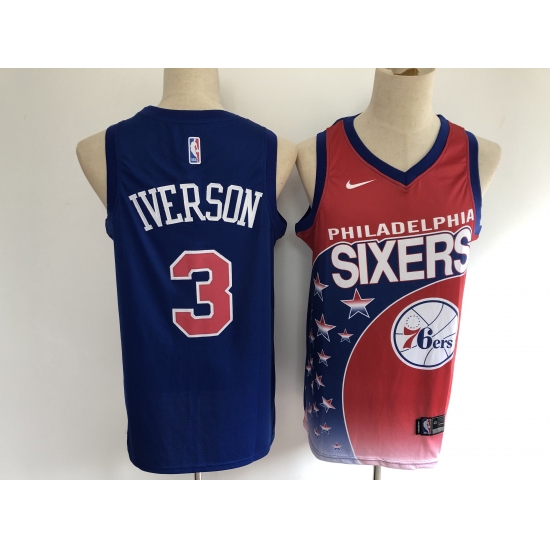 Men's Philadelphia 76ers #3 Dana Barros Salute To Service Basketbal Jersey - Ujersey