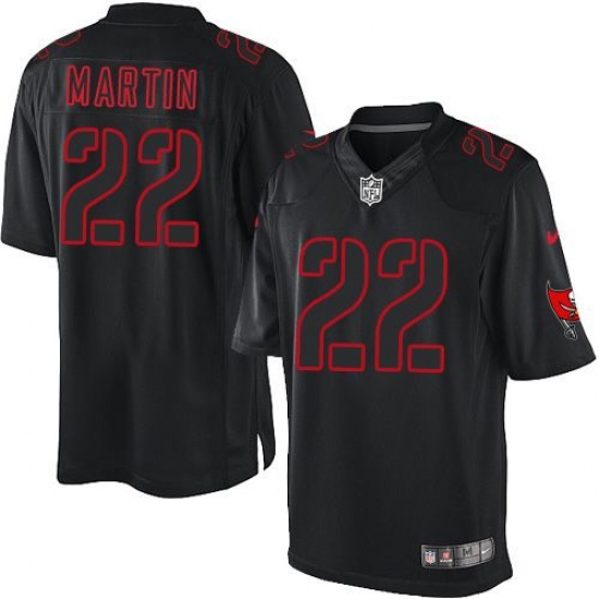 Youth Nike Tampa Bay Buccaneers #22 Doug Martin Limited Black Impact NFL Jersey - Ujersey