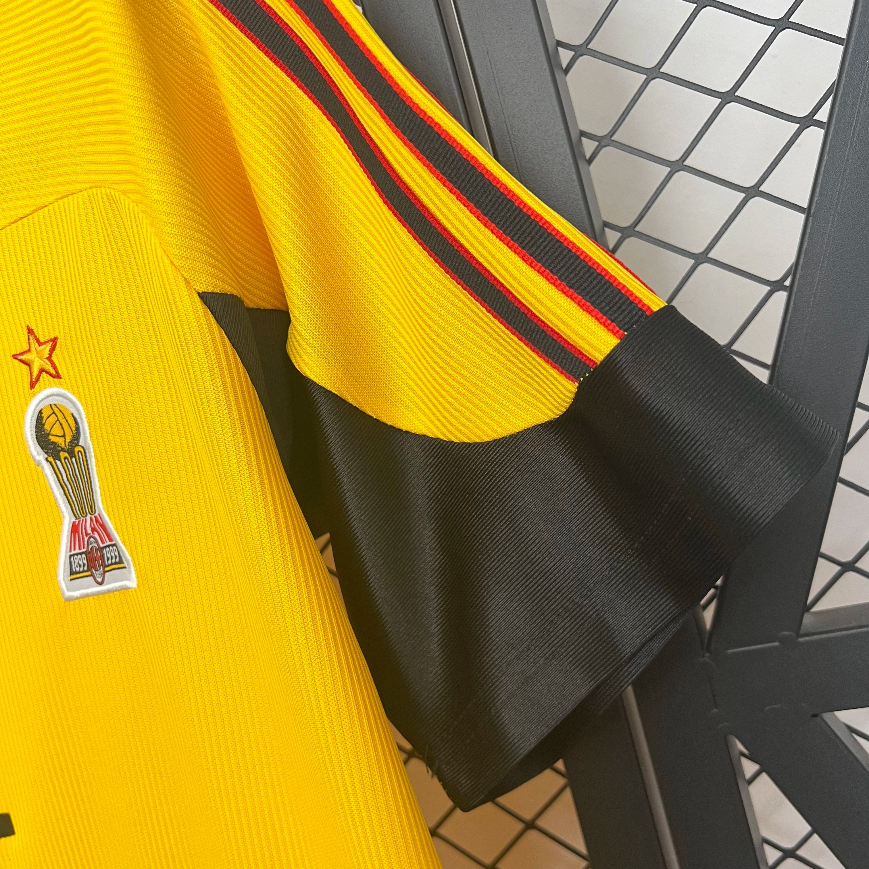 AC Milan Retro Soccer Jersey Away Custom Shirt 1999/00 - Ujersey