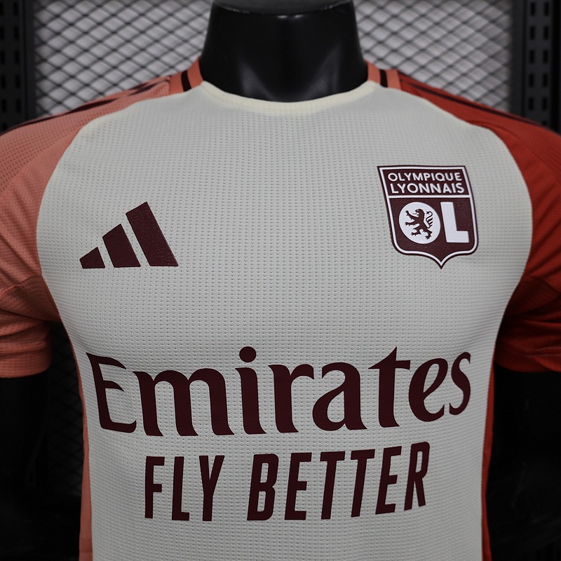 Olympique Lyonnais Soccer Jersey Third Away Shirt 2024/25