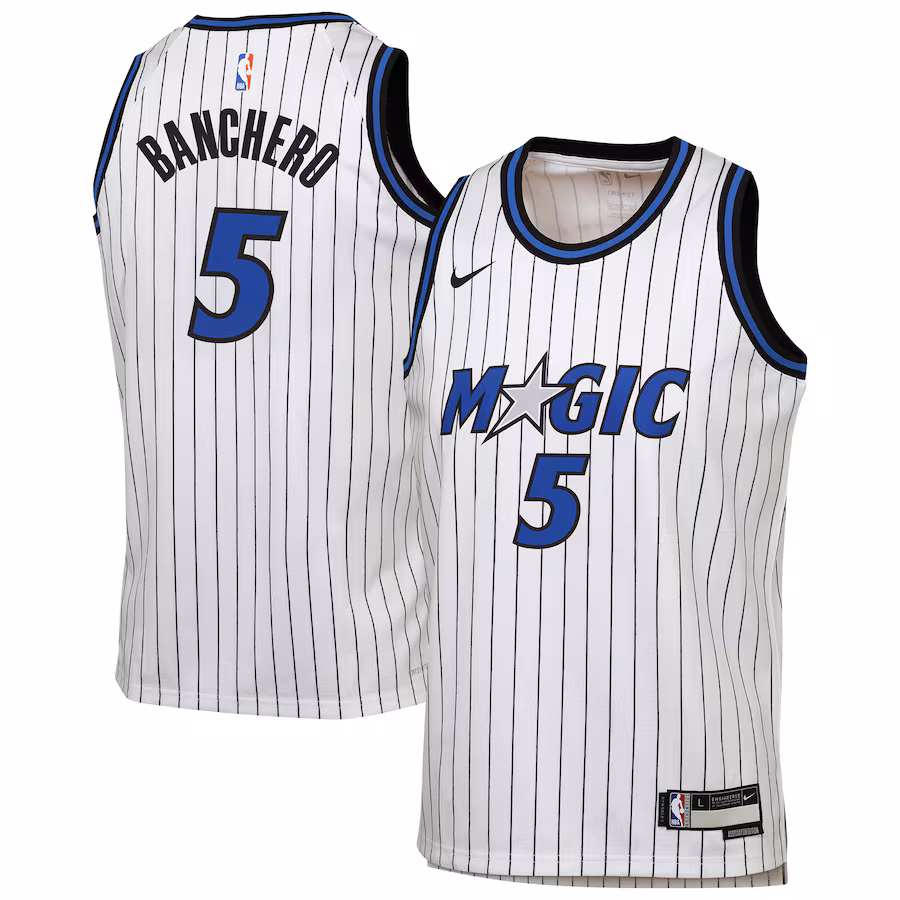 Youth Orlando Magic Paolo Banchero Nike White Swingman Player Jersey - Association Edition - Ujersey