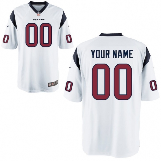 Nike Houston Texans Custom Youth Game Jersey - Ujersey