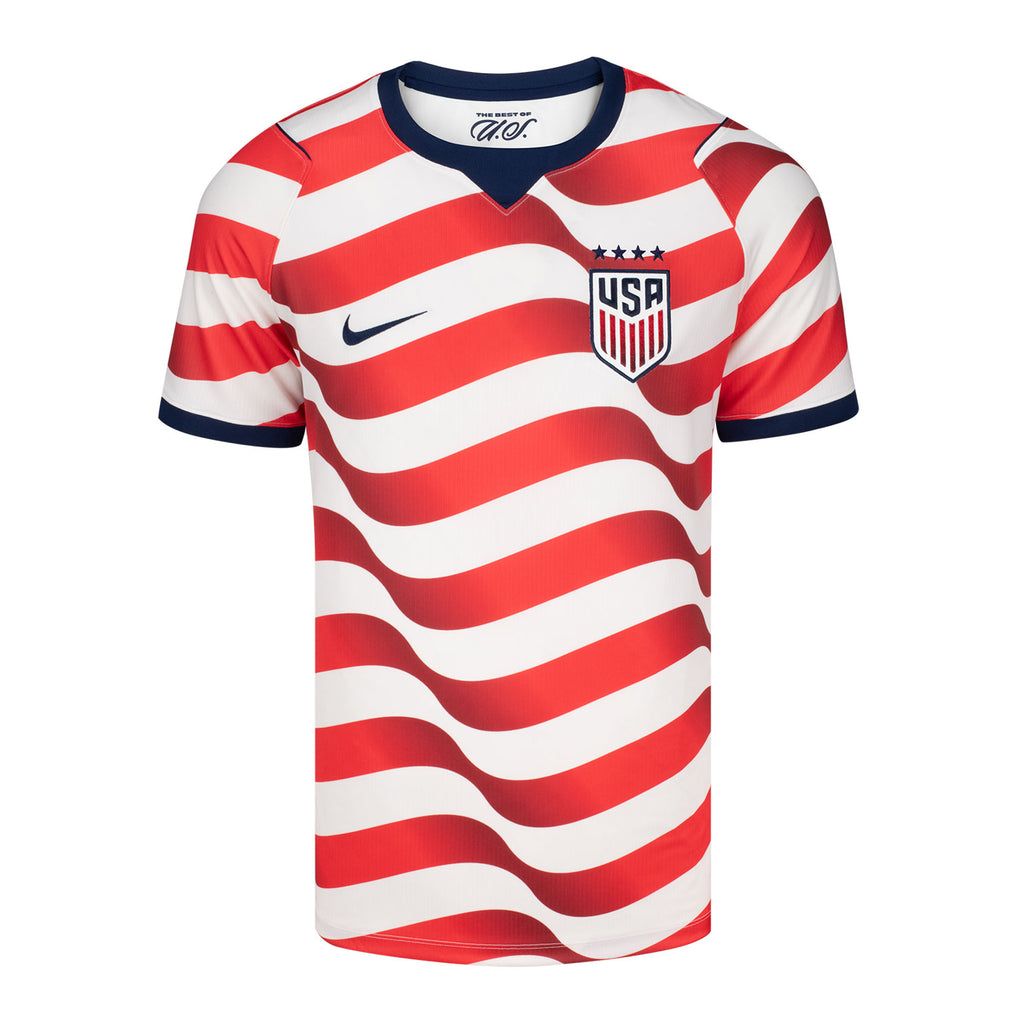 Men's Nike USWNT 2026 Home Match Jersey - Stripes - Ujersey