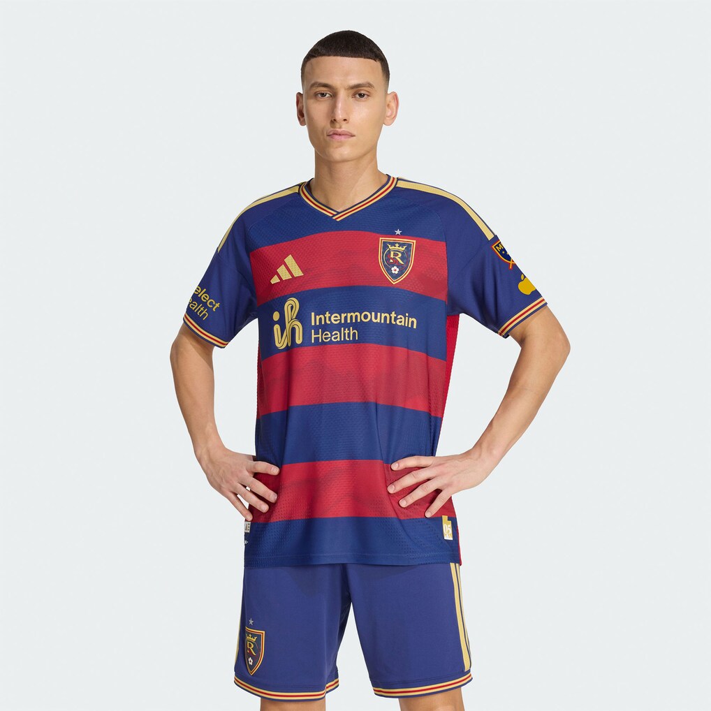 Men's Real Salt Lake adidas Red 2026 The Switchback On-Field Authentic Patch Jersey - Ujersey