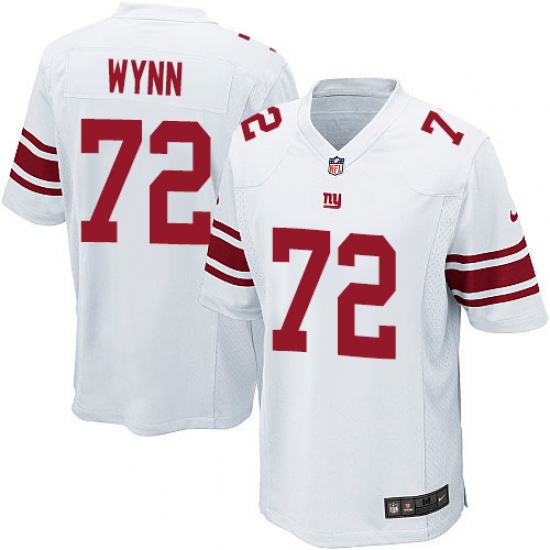 Men's Nike New York Giants #72 Kerry Wynn Game White NFL Jersey - Ujersey