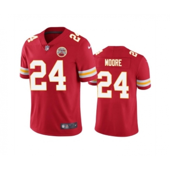 Men's Kansas City Chiefs #24 Skyy Moore Red Vapor Untouchable Limited Stitched Football Jersey - Ujersey