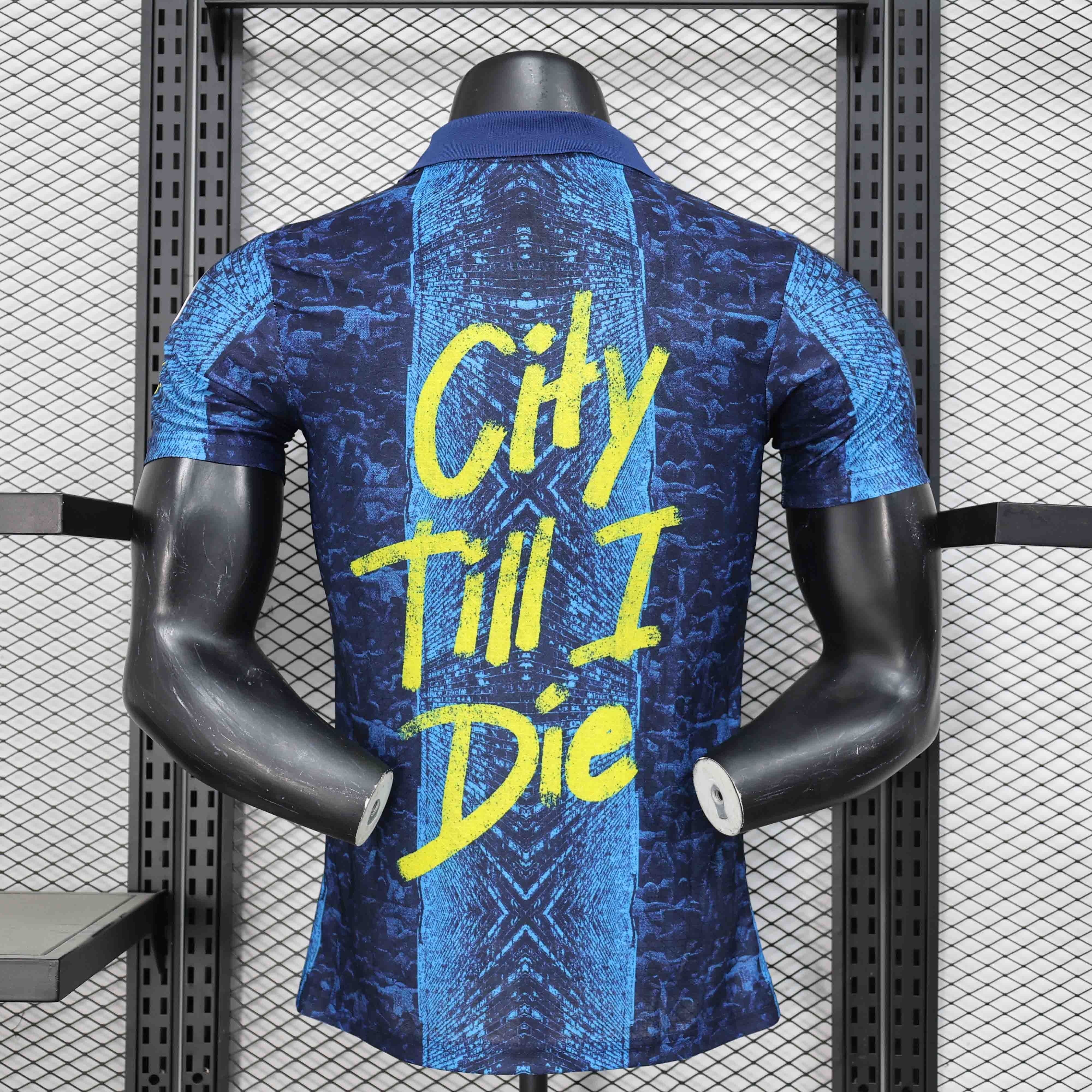 Manchester City  City Till I Die Special Edition Football Jersey Shirt 2025/26 - Ujersey NHL