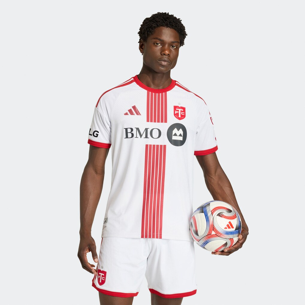 Men's Toronto FC adidas White 2026 Winter Kit On-Field Authentic Patch Jersey - Ujersey