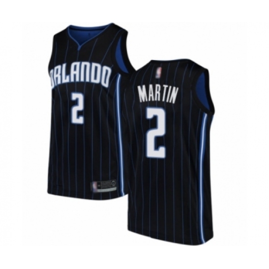 Women's Orlando Magic #2 Jarell Martin Swingman Black Basketball Jersey Statement Edition - Ujersey