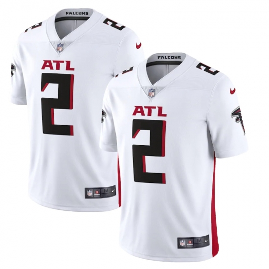 Men's Atlanta Falcons #2 Matt Ryan Nike White Vapor Limited Jersey.webp - Ujersey