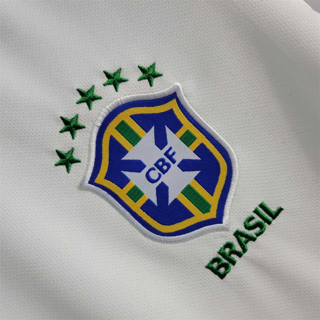 Brazil Retro Jersey Custom Home Soccer Jersey 2019 - U-jersey