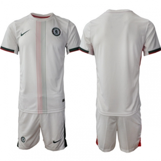 Men Chelsea 2026 Soccer Jerseys White BLANK