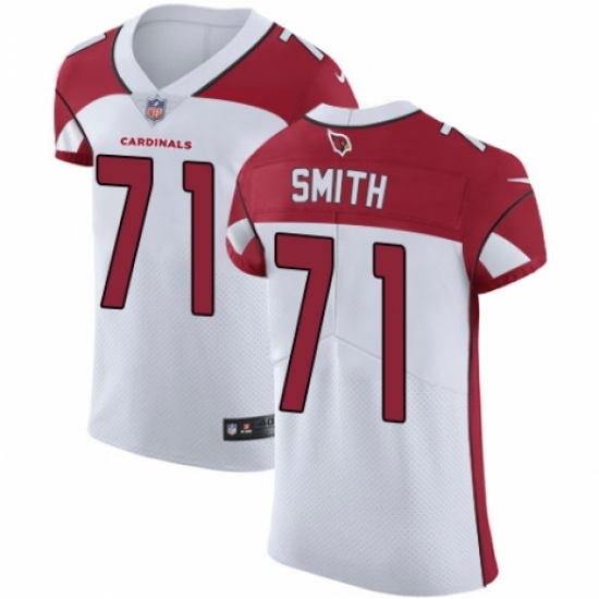 Men's Nike Arizona Cardinals #71 Andre Smith White Vapor Untouchable Elite Player NFL Jersey - Ujersey