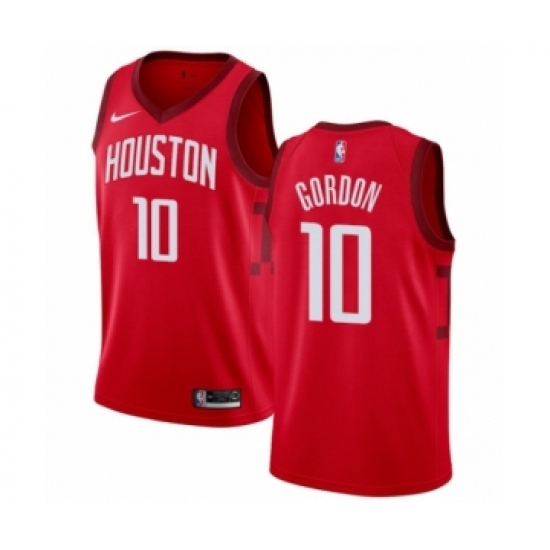 Youth Nike Houston Rockets #10 Eric Gordon Red Swingman Jersey - Earned Edition - Ujersey