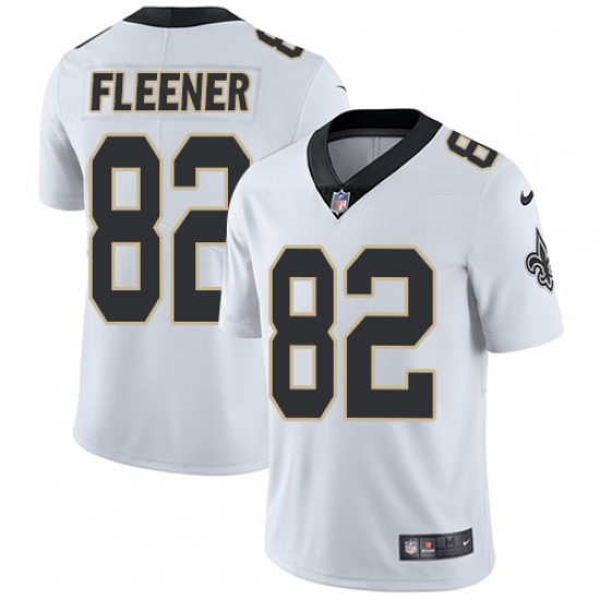 Youth Nike New Orleans Saints #82 Coby Fleener White Vapor Untouchable Limited Player NFL Jersey - Ujersey