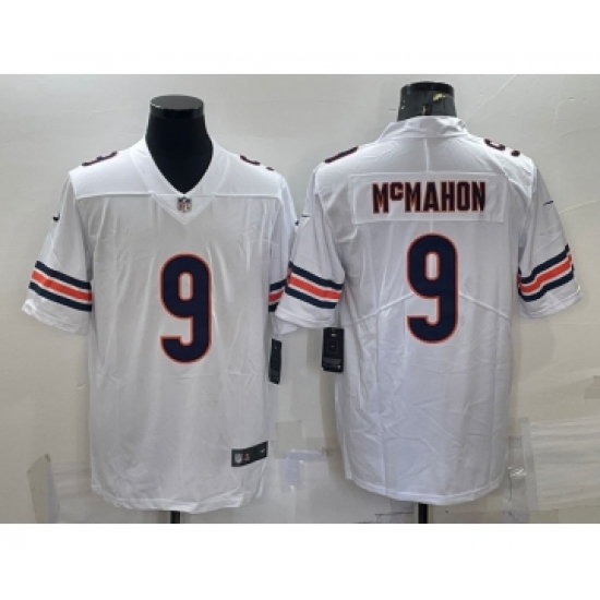 Men's Chicago Bears #9 Jim McMahon White 2022 Vapor Untouchable Stitched NFL Nike Limited Jersey - Ujersey