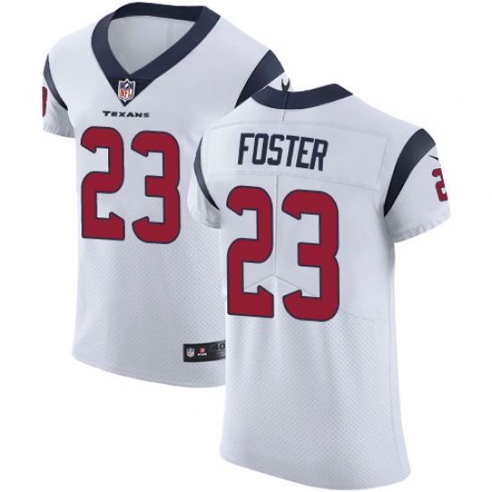 Men's Nike Houston Texans #23 Arian Foster White Vapor Untouchable Elite Player NFL Jersey - Ujersey