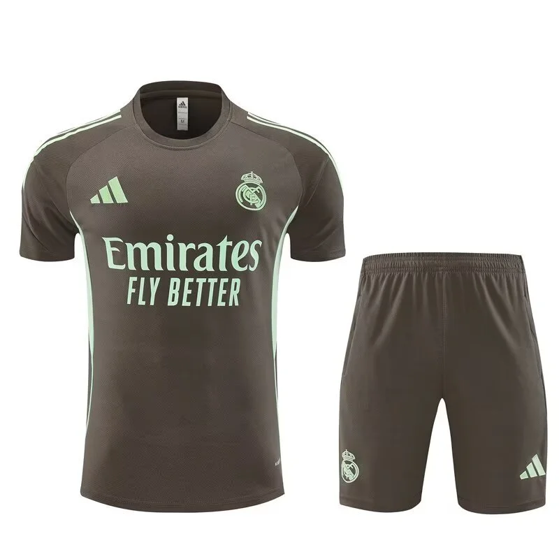 Real Madrid Training Jersey Kit Brown 2025/26 - U-jersey
