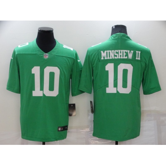Men's Philadelphia Eagles #10 Gardner Minshew II Midnight Green Limited Player Jersey - Ujersey