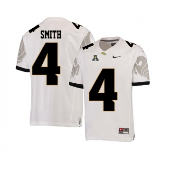 UCF Knights 4 Tre'Quan Smith White College Football Jersey - Ujersey