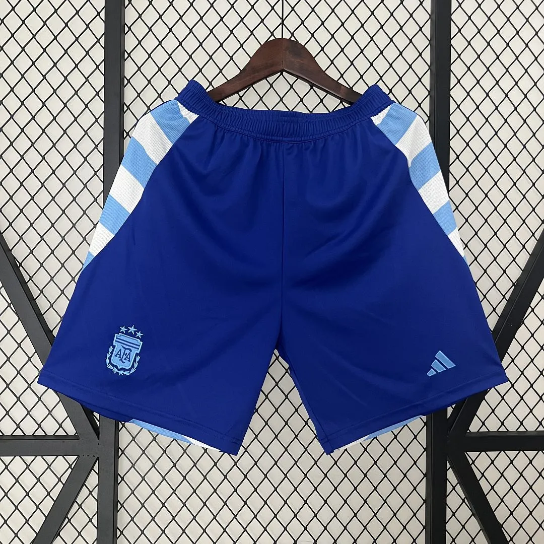 Argentina Soccer Jersey Away Shorts 2024 - Ujersey NHL
